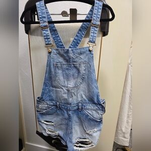Zara Premium Wash Trafaluc Overalls